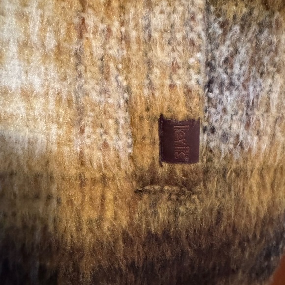 Plaid Levi’s Longline Coat - Picture 5 of 6